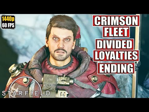 Starfield Gameplay Walkthrough [Full Game Ending PC - Crimson Fleet - Entangled - Divided Loyalties]