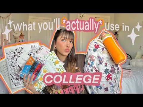 the ULTIMATE COLLEGE ESSENTIALS guide! ⭐️📔 (tech, accessories, stationery &amp; more)