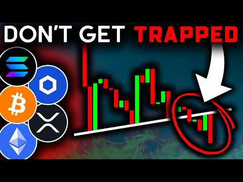 BITCOIN WARNING: DON&#039;T BE FOOLED (price flip)!! Bitcoin News Today, Ethereum, Chainlink, XRP, Solana