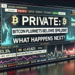 Bitcoin Plummets Below $90,000! What Happens Next?